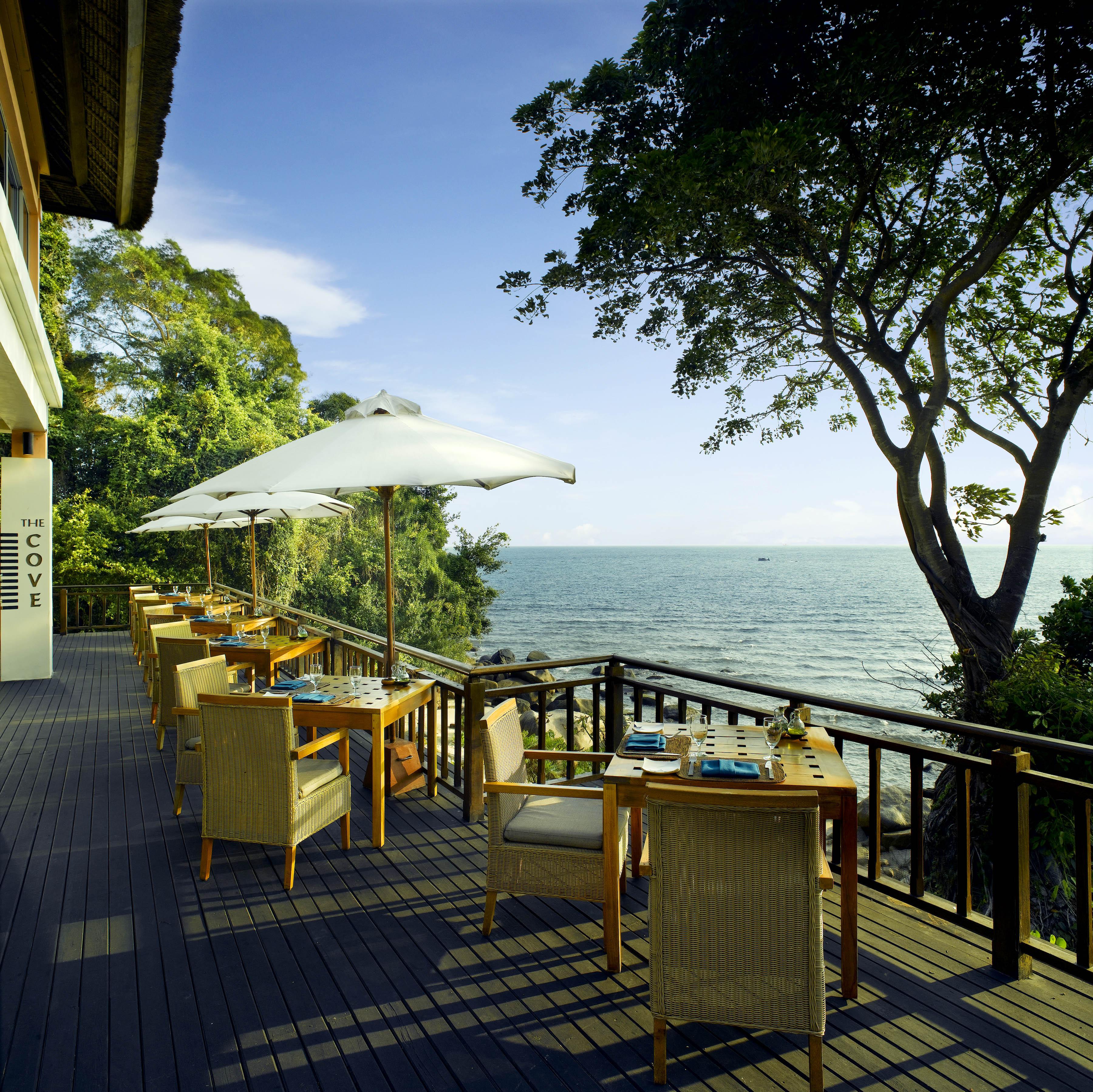 Banyan Tree Bintan Hotel Lagoi Étterem fotó