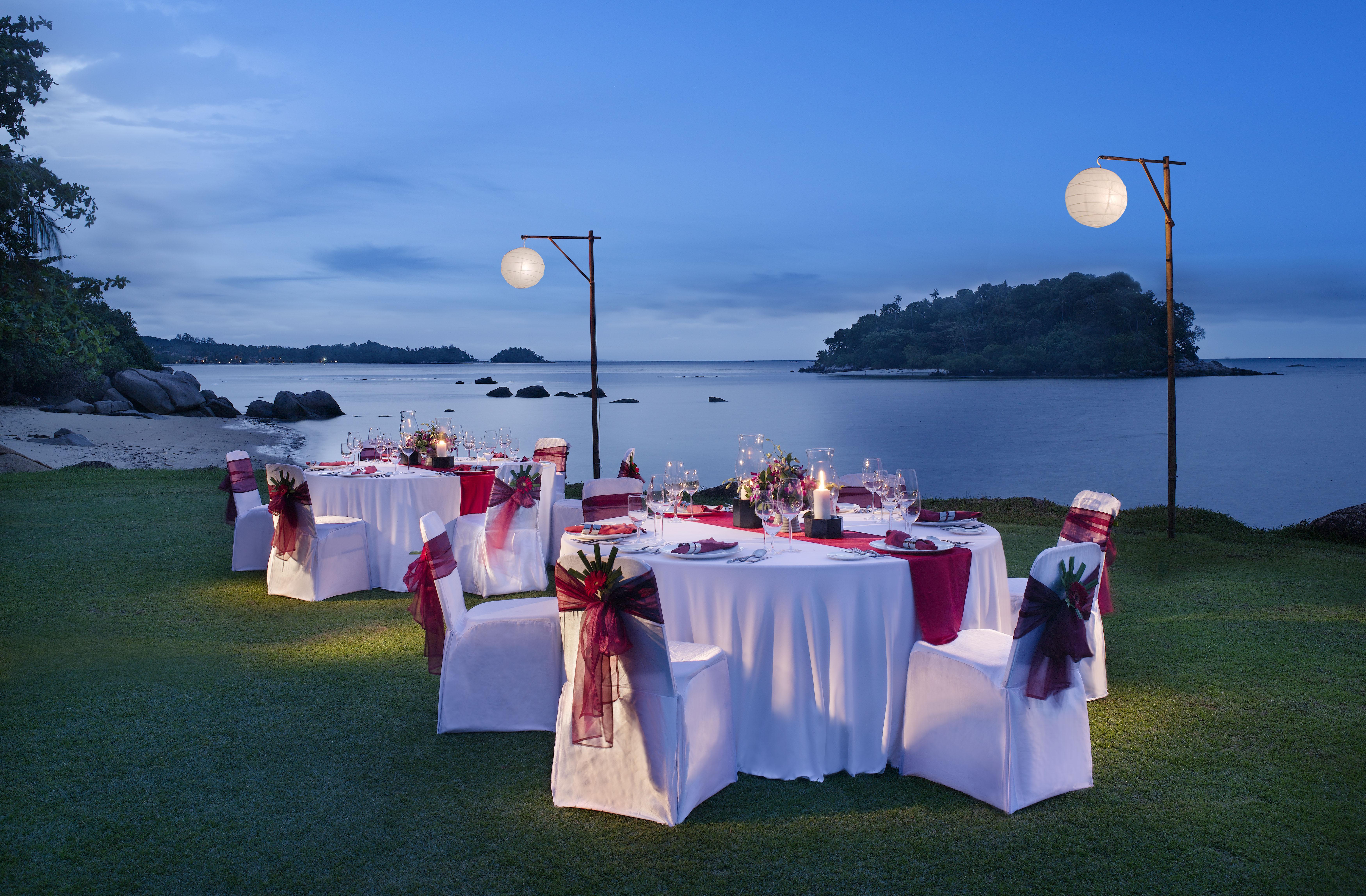 Banyan Tree Bintan Hotel Lagoi Étterem fotó